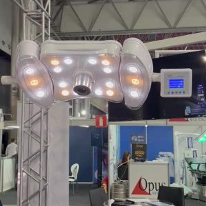 Vídeo do foco cirúrgico de teto Med Light em exposição